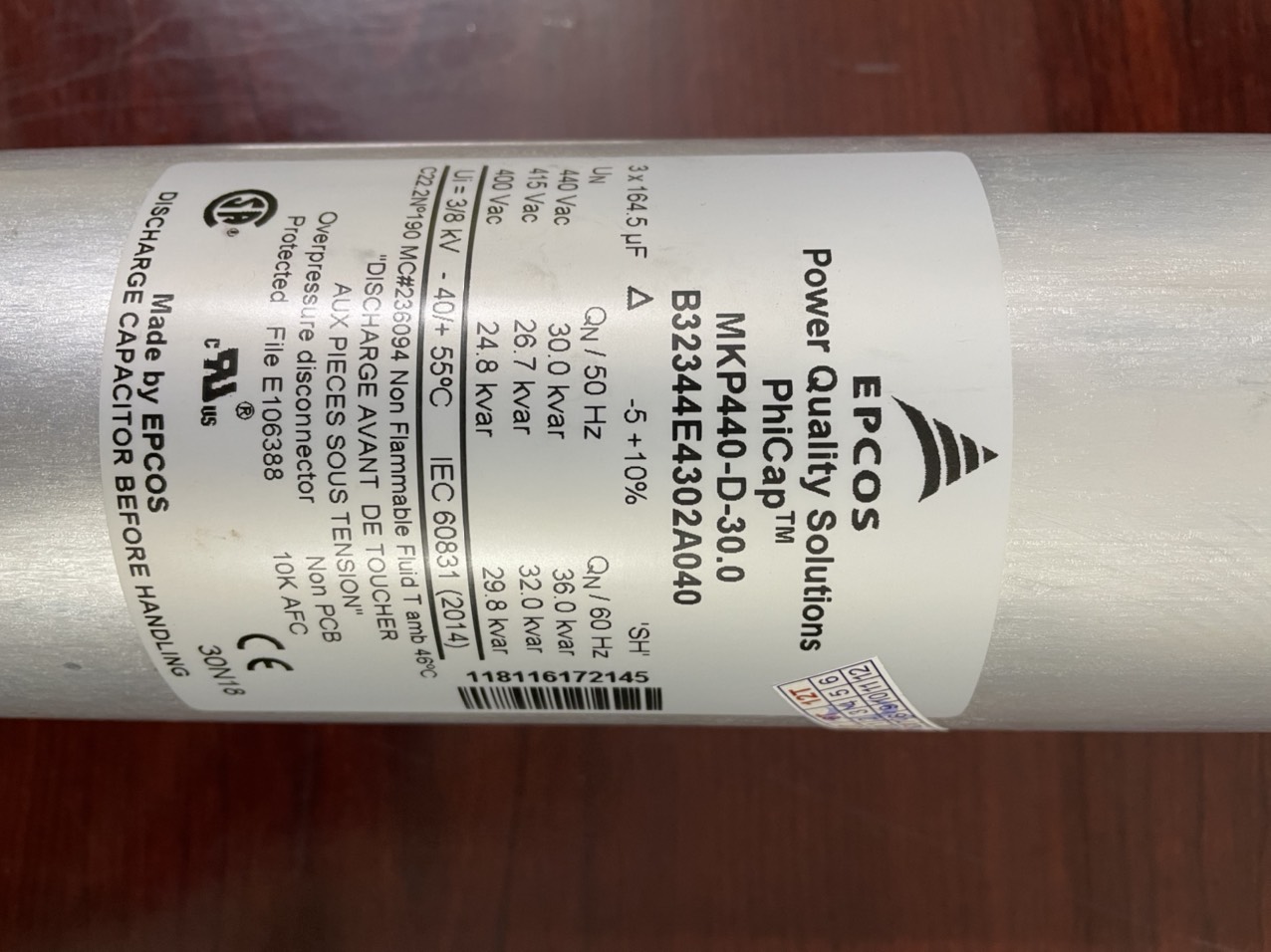 Tụ Bù Epcos MKP440-D.30